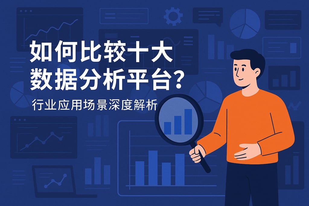 如何比较十大数据分析平台？行业应用场景深度解析