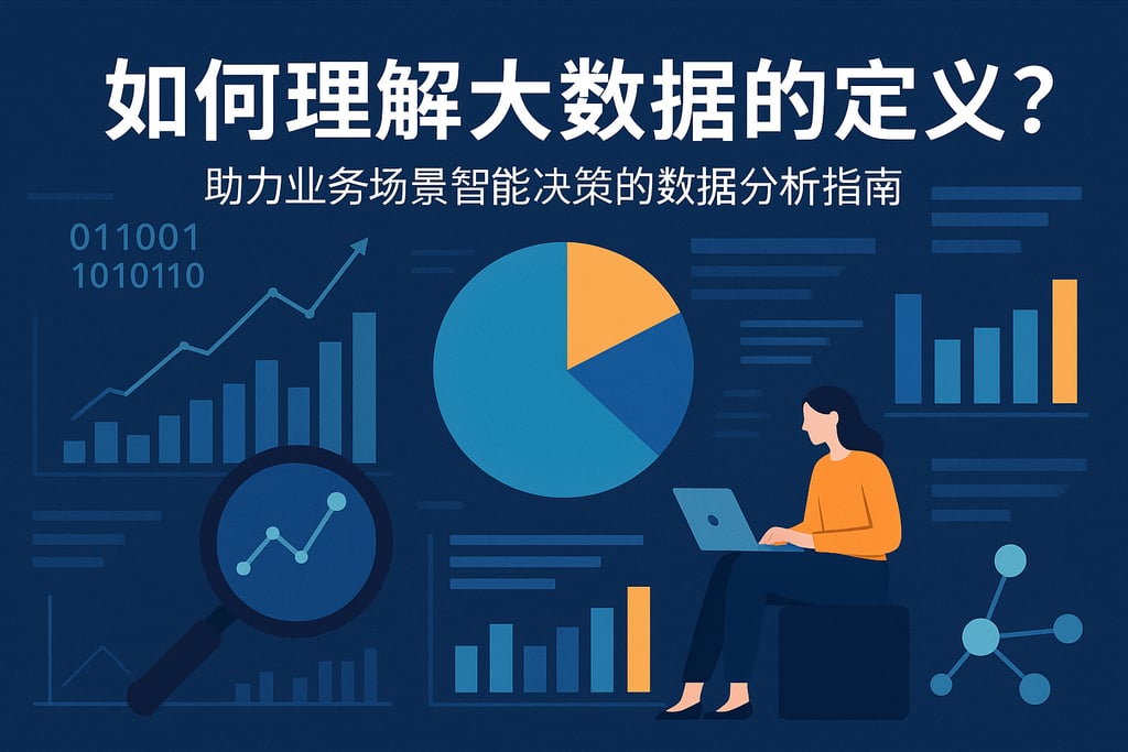 如何理解大数据的定义？助力业务场景智能决策的数据分析指南