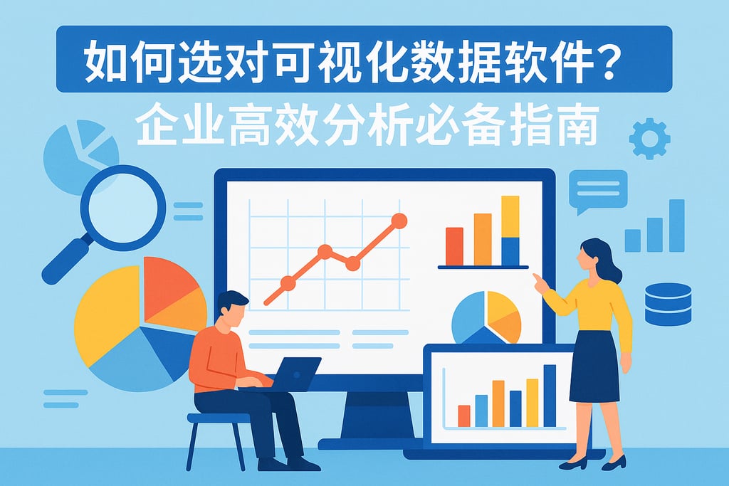 如何选对可视化数据软件？企业高效分析必备指南