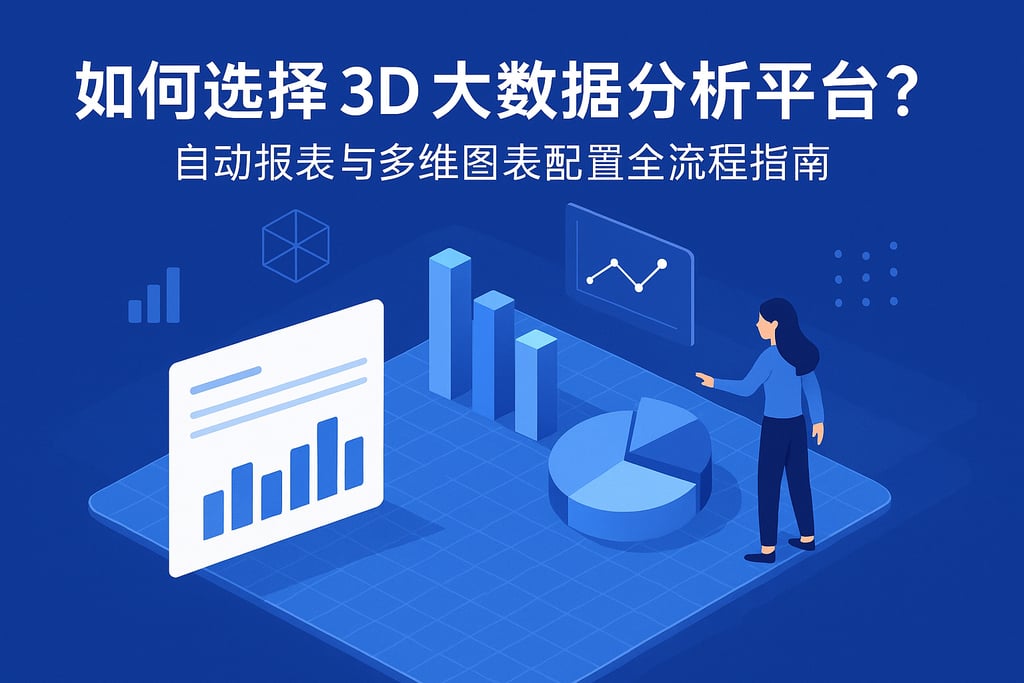 如何选择3D大数据分析平台？自动报表与多维图表配置全流程指南