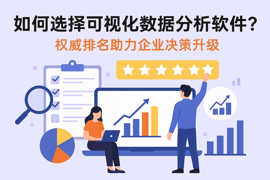 如何选择可视化数据分析软件？权威排名助力企业决策升级