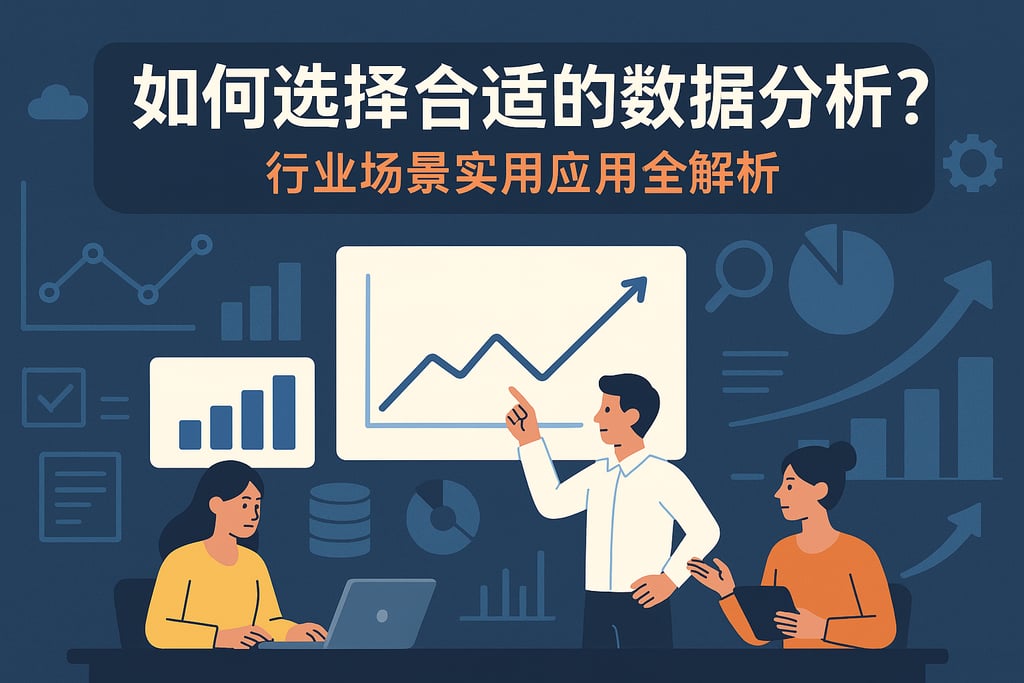 如何选择合适的数据分析法？行业场景实用应用全解析