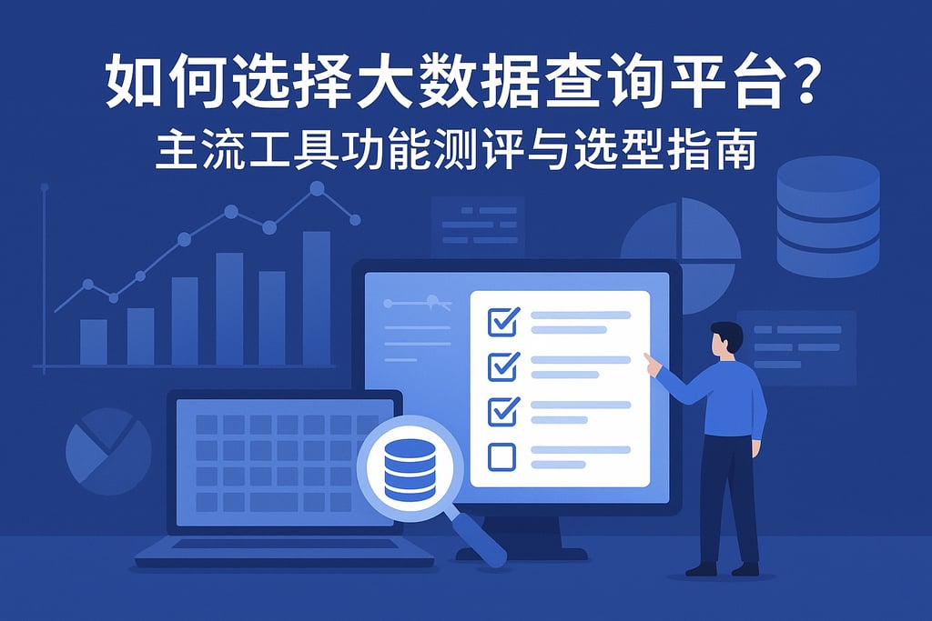 如何选择大数据查询平台？主流工具功能测评与选型指南