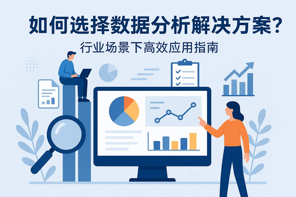 如何选择数据分析解决方案？行业场景下高效应用指南