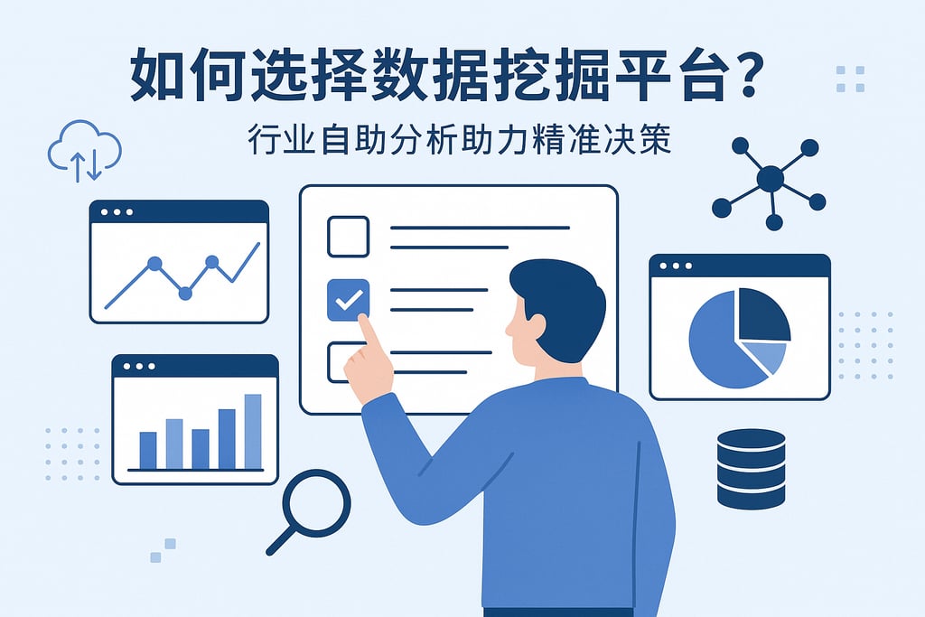 如何选择数据挖掘平台？行业自助分析助力精准决策