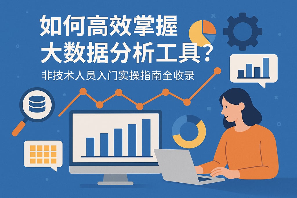 如何高效掌握大数据分析工具？非技术人员入门实操指南全收录