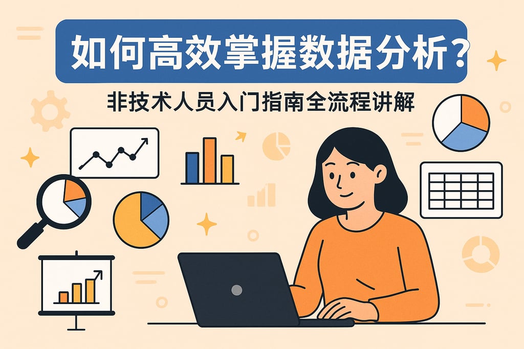 如何高效掌握数据分析？非技术人员入门指南全流程讲解