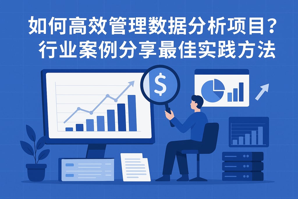 如何高效管理数据分析项目？行业案例分享最佳实践方法