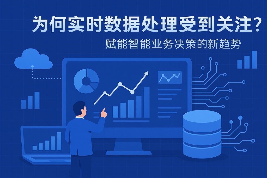 实时数据处理为何受关注？赋能智能业务决策的新趋势