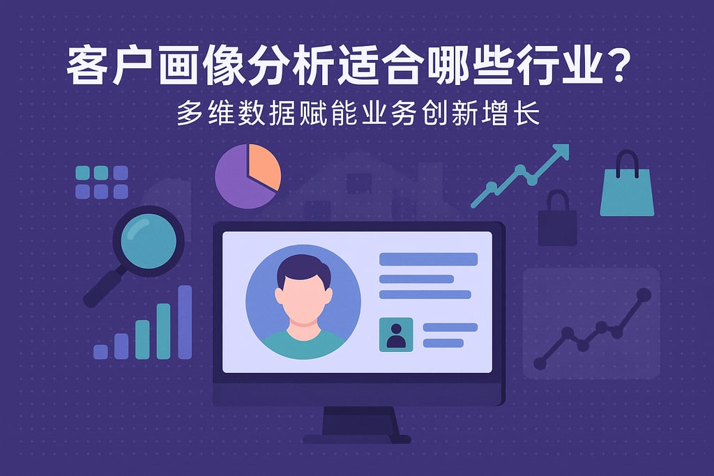 客户画像分析适合哪些行业？多维数据赋能业务创新增长