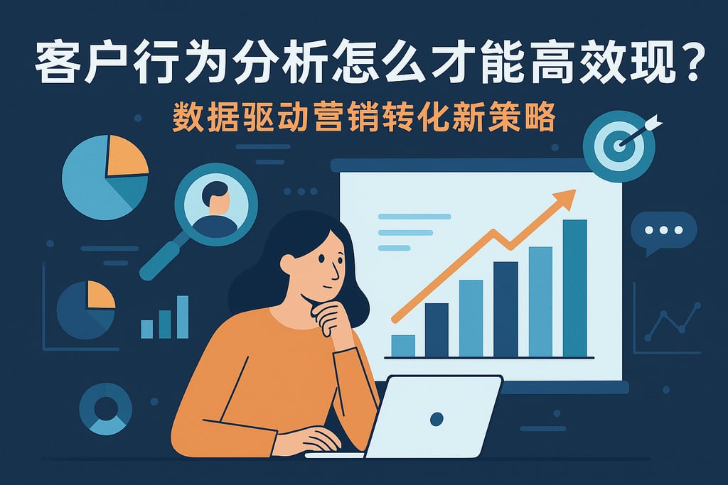 客户行为分析怎么才能高效实现？数据驱动营销转化新策略