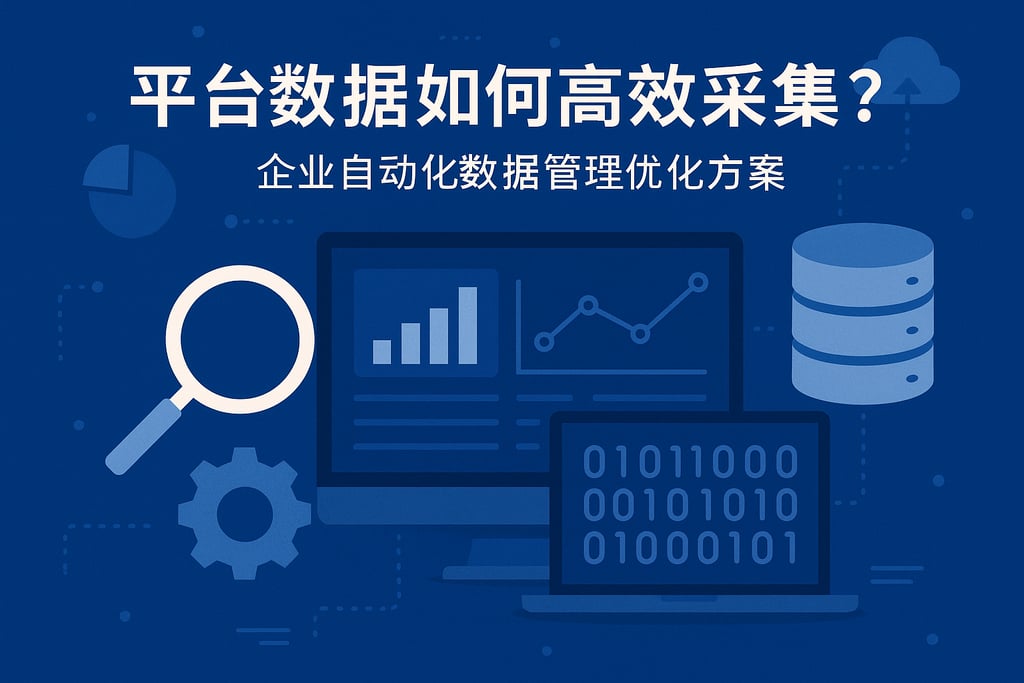 平台数据如何高效采集？企业自动化数据管理优化方案