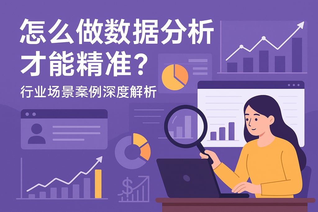 怎么做数据分析才能精准？行业场景案例深度解析