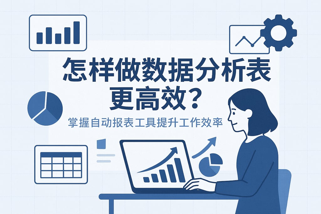怎样做数据分析表更高效？掌握自动报表工具提升工作效率