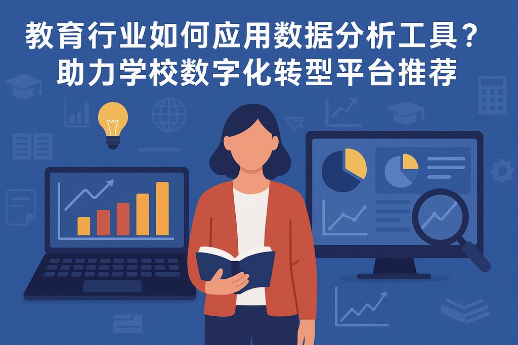 教育行业如何应用数据分析工具？助力学校数字化转型的平台推荐