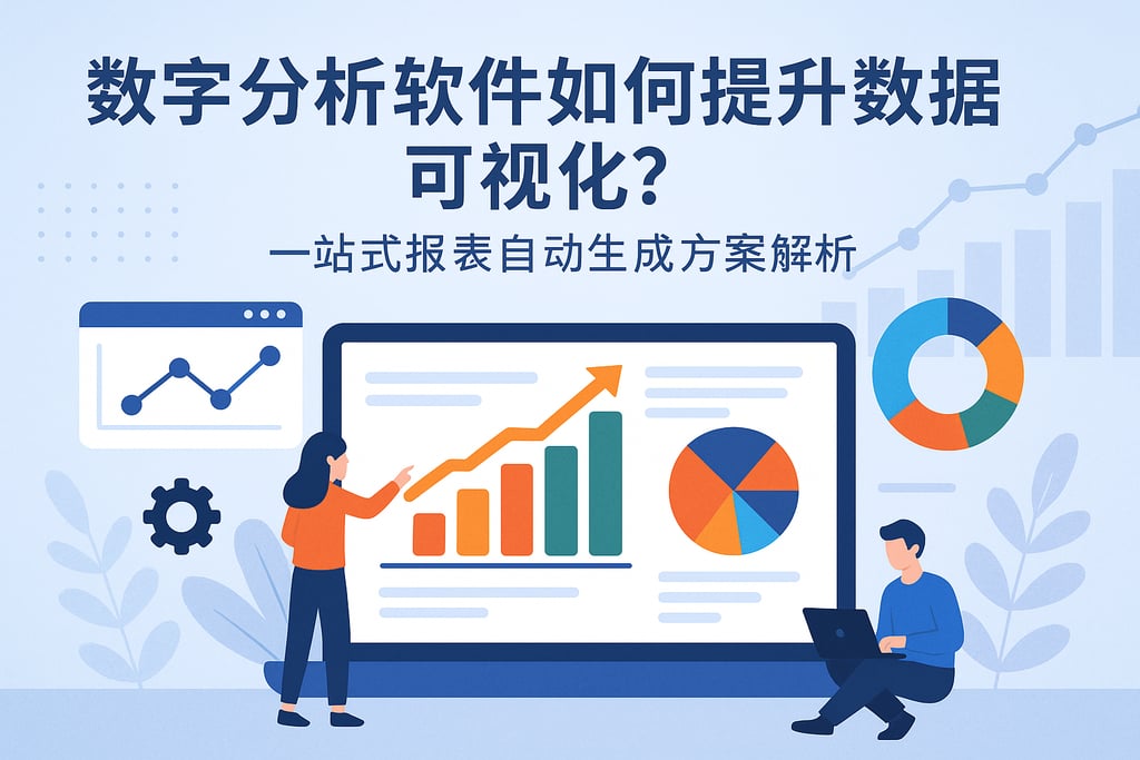 数字分析软件如何提升数据可视化？一站式报表自动生成方案解析