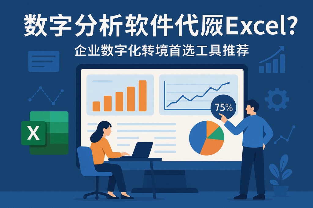 数字分析软件能替代Excel吗？企业数字化转型首选工具推荐