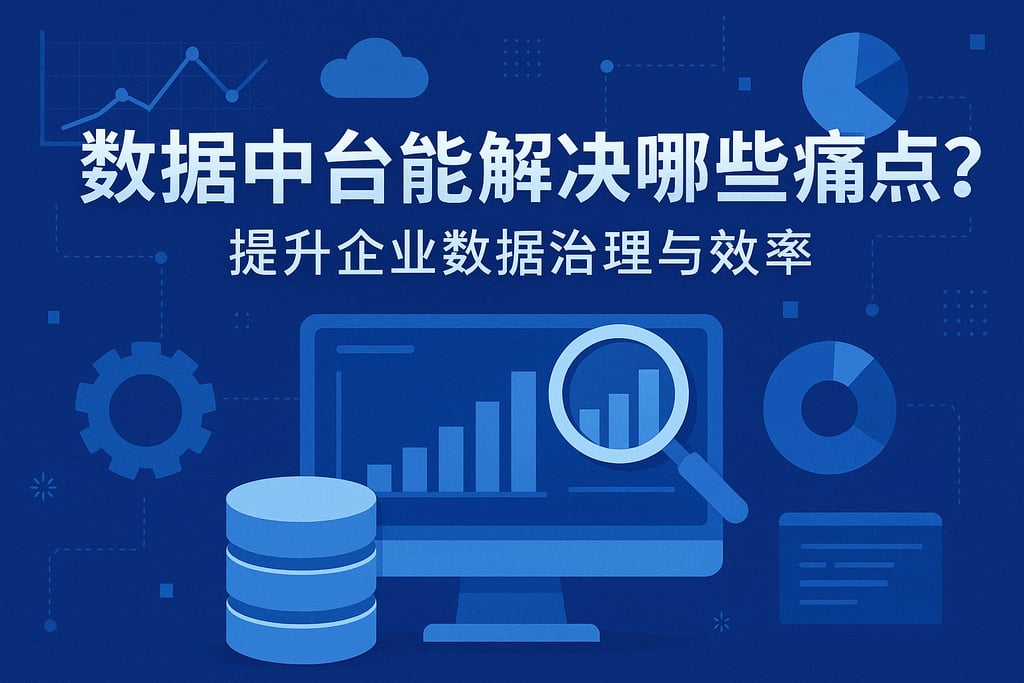 数据中台能解决哪些痛点？提升企业数据治理与效率