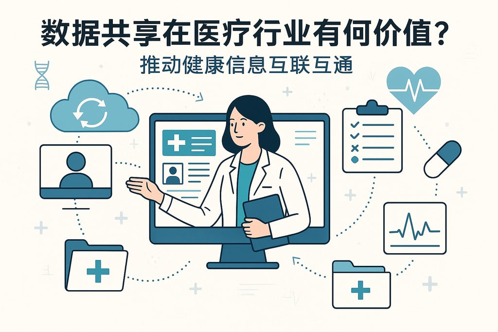 数据共享在医疗行业有何价值？推动健康信息互联互通