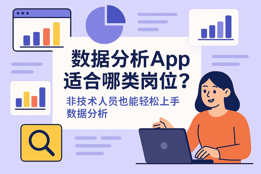 数据分析app适合哪类岗位？非技术人员也能轻松上手数据分析