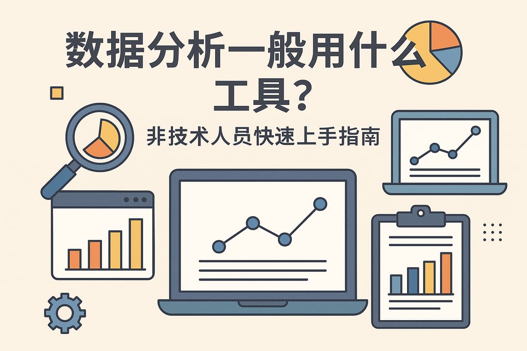 数据分析一般用什么工具？非技术人员快速上手指南