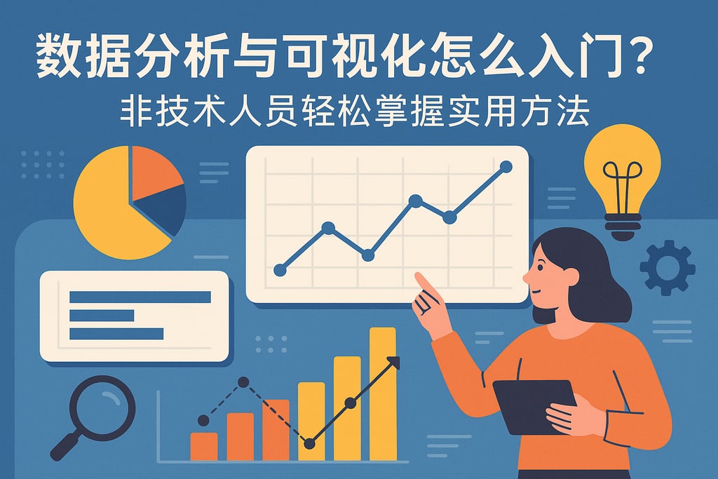 数据分析与可视化怎么入门？非技术人员轻松掌握实用方法