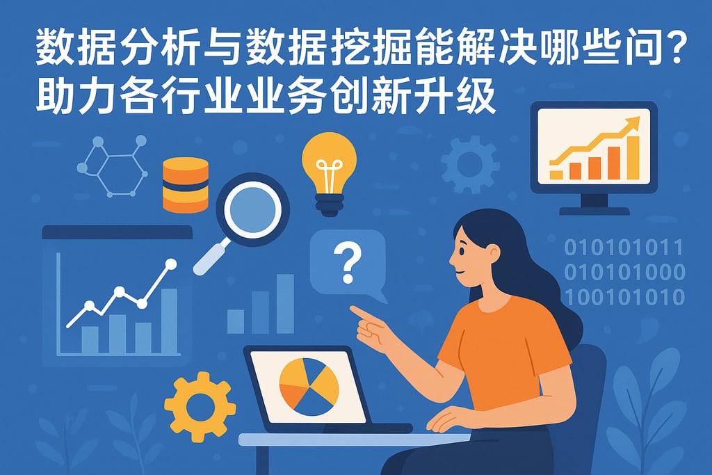 数据分析与数据挖掘能解决哪些问题？助力各行业业务创新升级