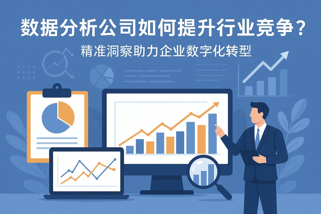 数据分析公司如何提升行业竞争力？精准洞察助力企业数字化转型
