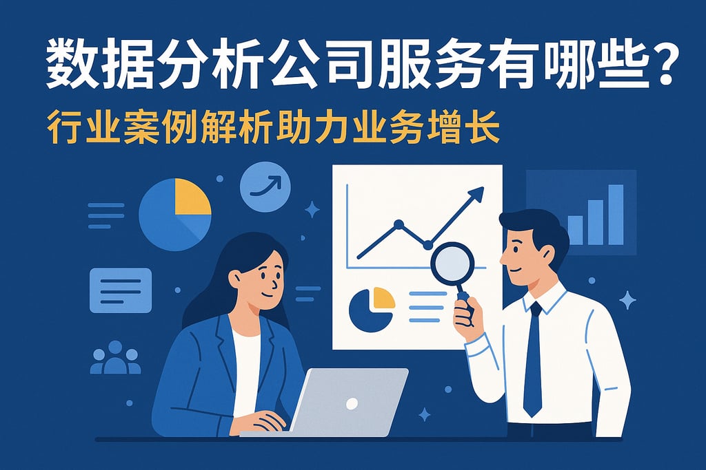 数据分析公司服务有哪些？行业案例解析助力业务增长