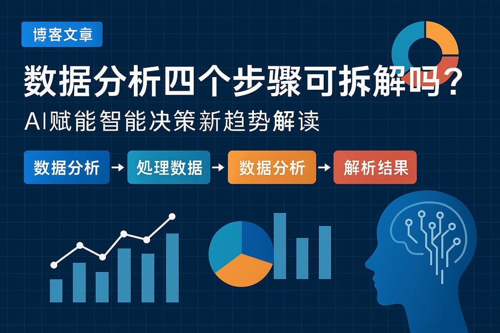 数据分析四个步骤可拆解吗？AI赋能智能决策新趋势解读