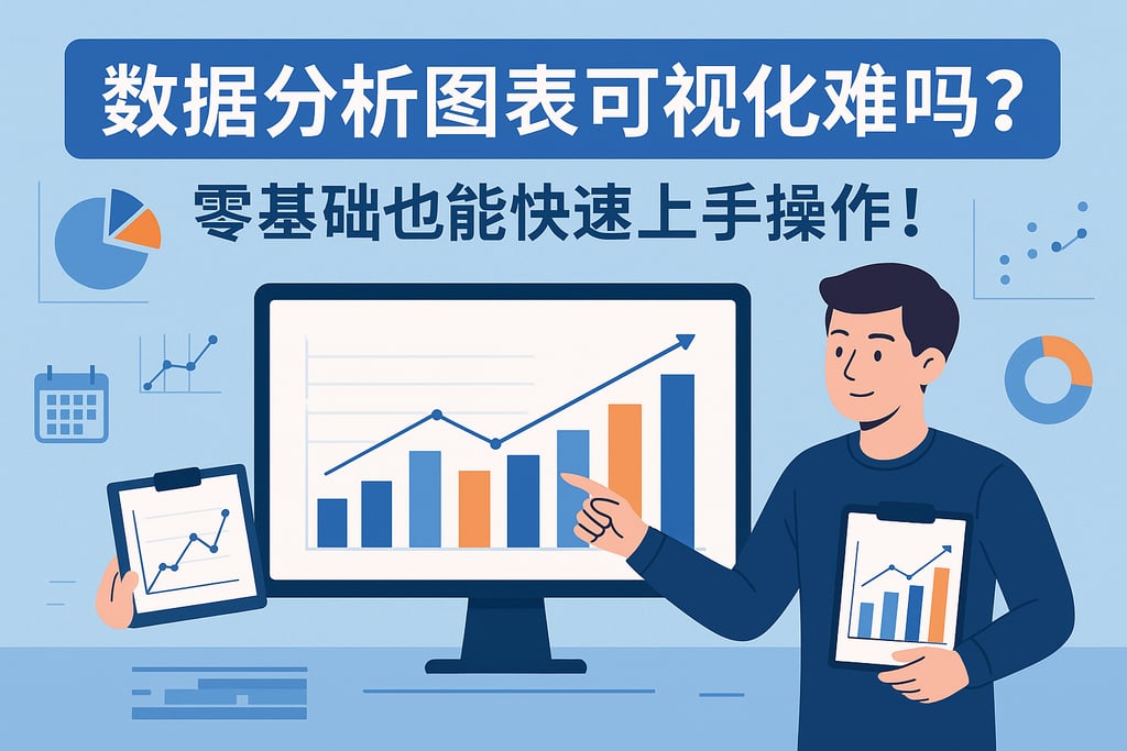 数据分析图表可视化难吗？零基础也能快速上手操作！