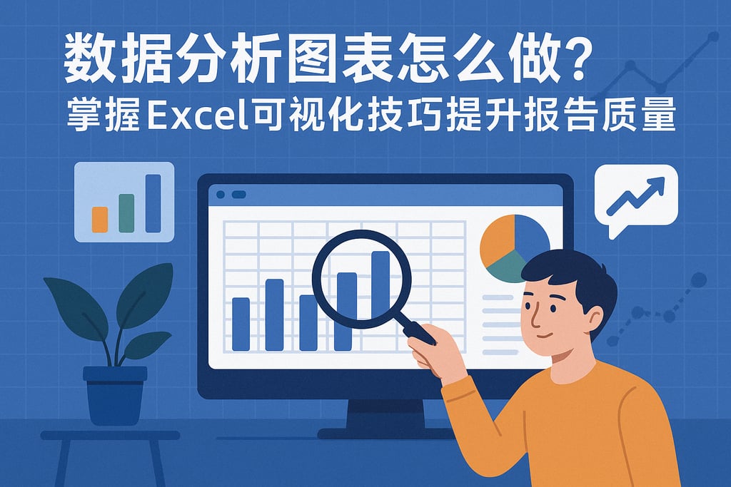 数据分析图表怎么做？掌握Excel可视化技巧提升报告质量