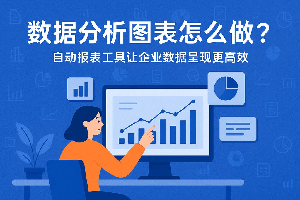 数据分析图表怎么做？自动报表工具让企业数据呈现更高效