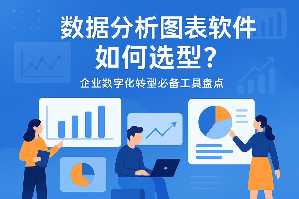 数据分析图表软件如何选型？企业数字化转型必备工具盘点