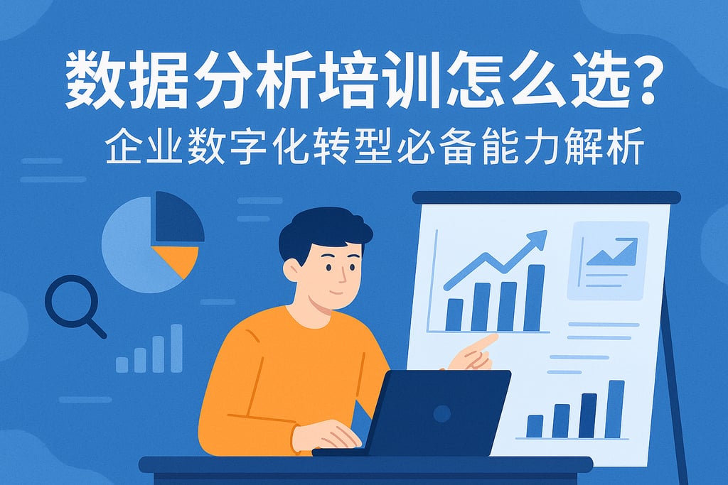 数据分析培训怎么选？企业数字化转型必备能力解析