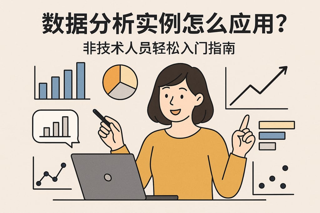 数据分析实例怎么应用？非技术人员轻松入门指南