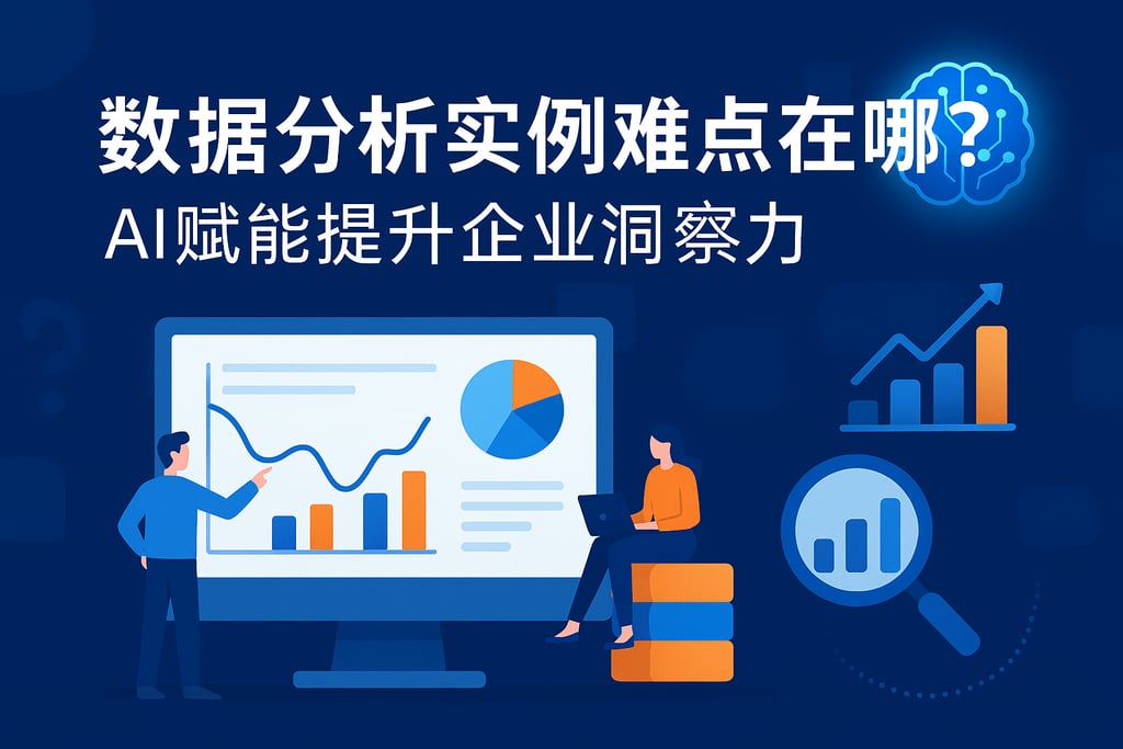 数据分析实例难点在哪？AI赋能提升企业洞察力