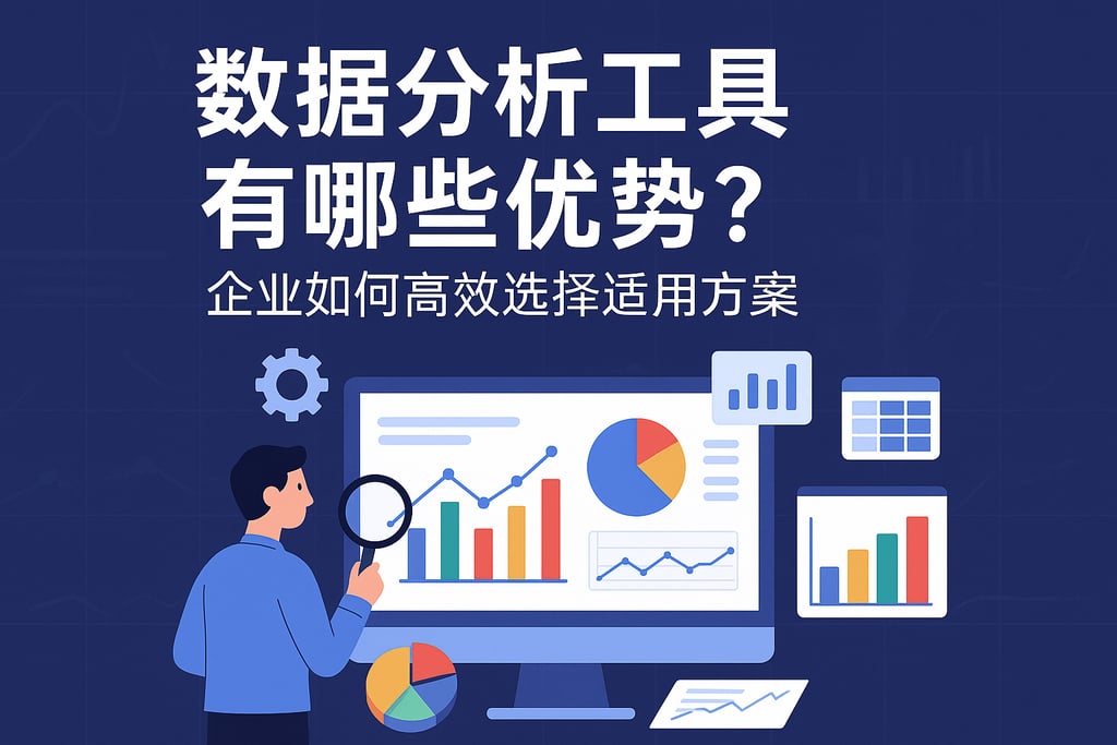 数据分析工具有哪些优势？企业如何高效选择适用方案