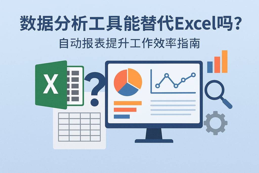 数据分析工具能替代Excel吗？自动报表提升工作效率指南