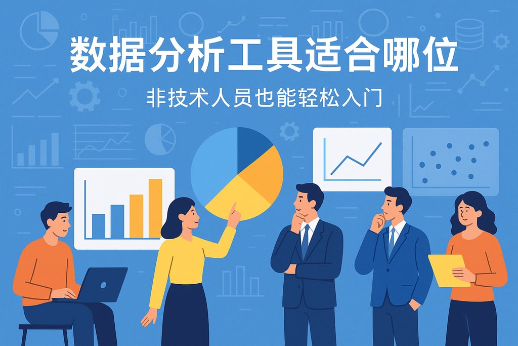 数据分析工具适合哪些岗位？非技术人员也能轻松入门