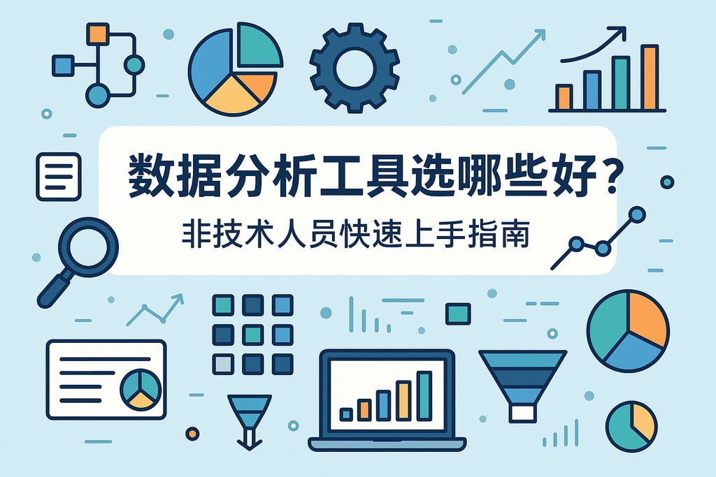 数据分析工具选哪些好？非技术人员快速上手指南