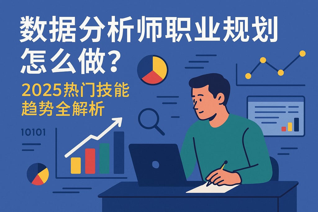 数据分析师职业规划怎么做？2025热门技能趋势全解析