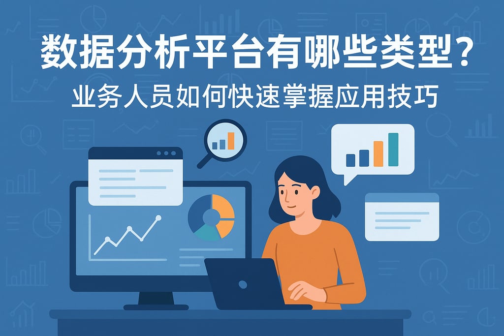 数据分析平台有哪些类型？业务人员如何快速掌握应用技巧