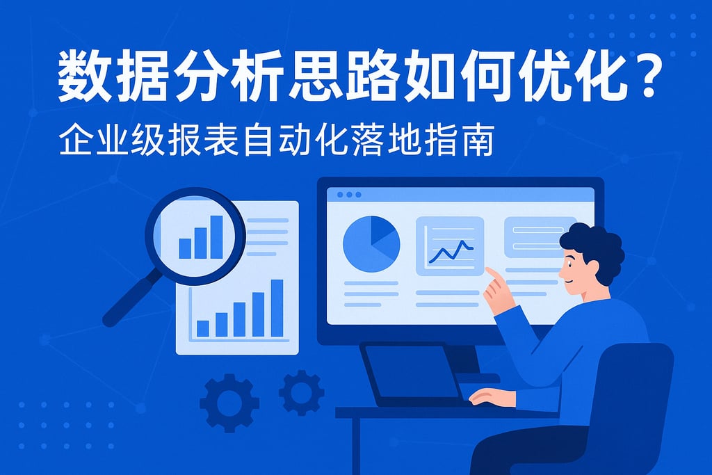 数据分析思路如何优化？企业级报表自动化落地指南