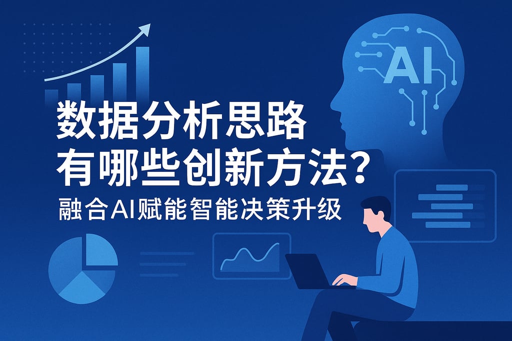 数据分析思路有哪些创新方法？融合AI赋能智能决策升级