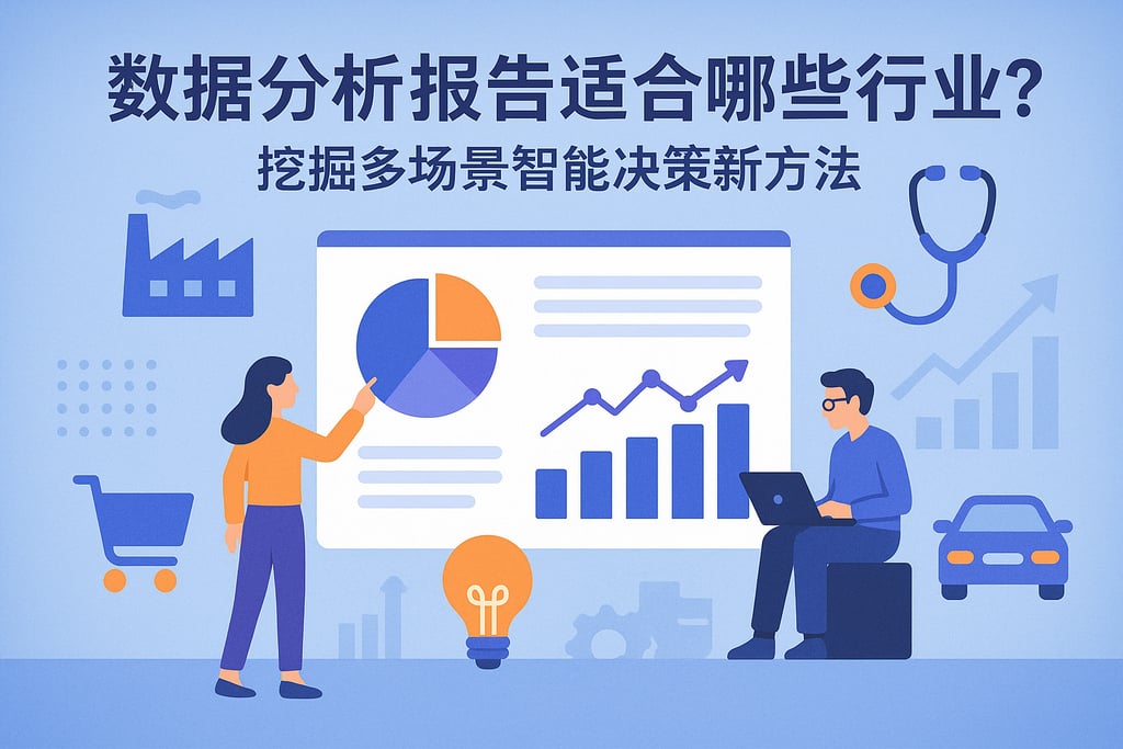 数据分析报告适合哪些行业？挖掘多场景智能决策新方法