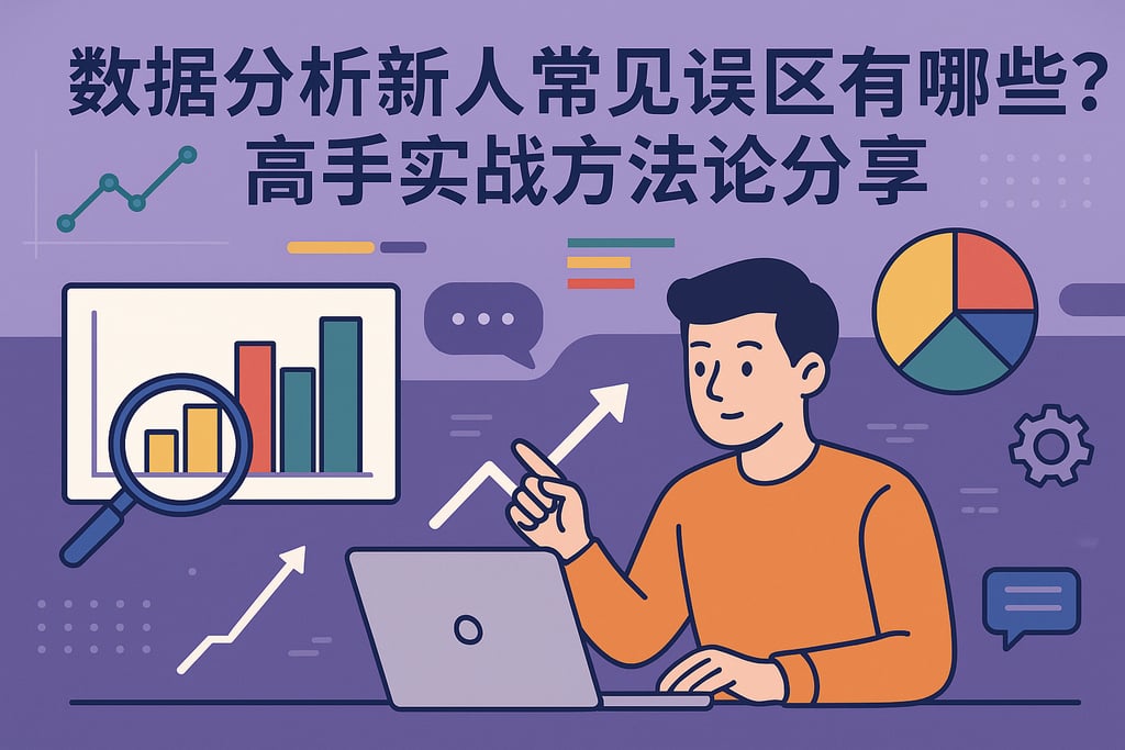 数据分析新人常见误区有哪些？高手实战方法论分享