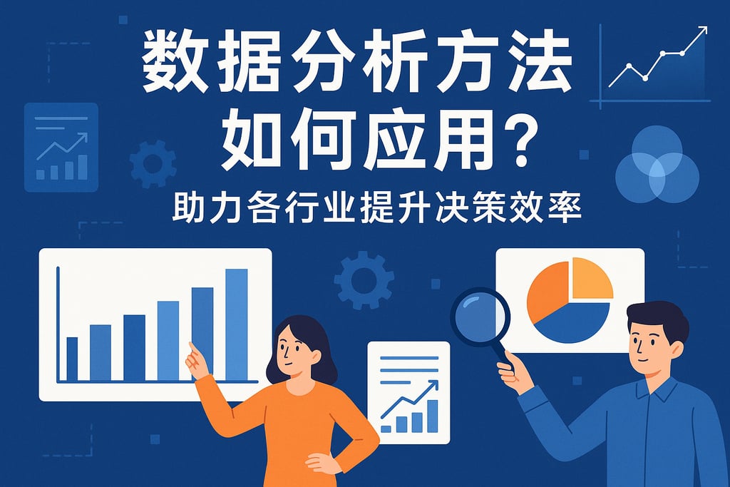 数据分析方法五种怎么应用？助力各行业提升决策效率