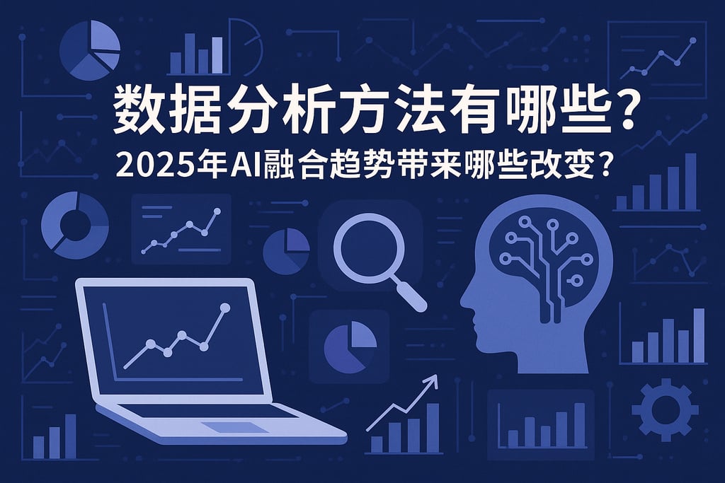 数据分析方法有哪些？2025年AI融合趋势带来哪些改变