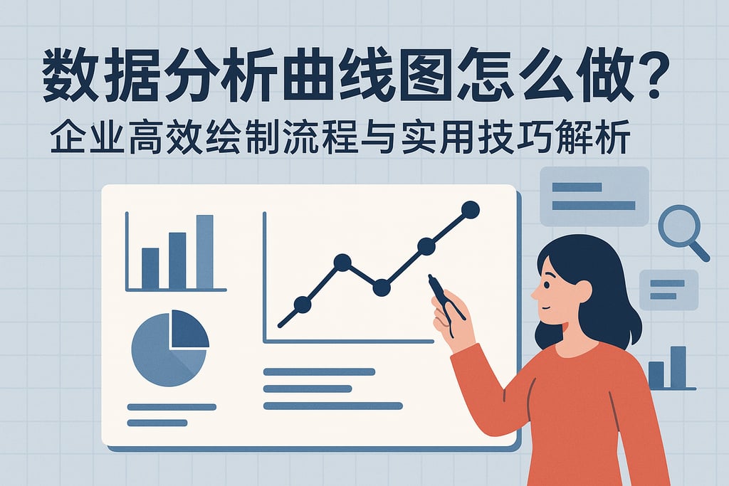 数据分析曲线图怎么做？企业高效绘制流程与实用技巧解析